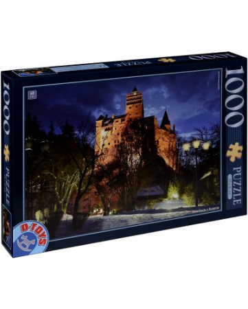 Jucarii, Copii & Bebe - Puzzle Castelul Bran 1000 de piese
