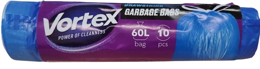 Curatenie & Intretinere - Saci menajeri Vortex cu sistem de legare 10pcs/ 60 l