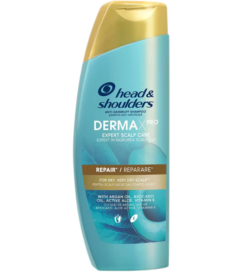 Ingrijire Personala & Cosmetice - Sampon anti-matreata regenerant Head & Shoulders Derma X Pro pentru scalp foarte uscat, 300 ml
