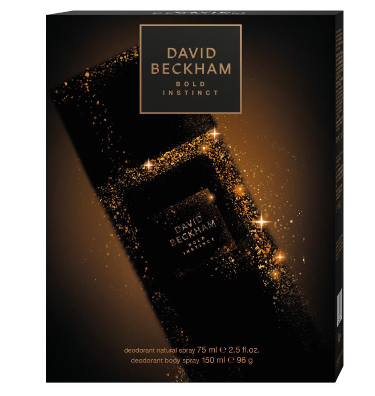 Ingrijire Personala & Cosmetice - Set Cadou David Beckham Bold: Deodorant Natural Spray 75 ml + Deodorant, 150 ml