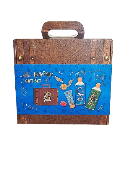 Ingrijire Personala & Cosmetice - Set Harry Potter, Gel de dus 300 ml, Sampon 300 ml, Lotiune corp 200 ml, Balsam buze 10 ml, bila de baie efervescenta 55 g