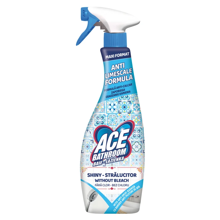 Curatenie & Intretinere - Solutie pentru curatare baie Ace, 750 ml