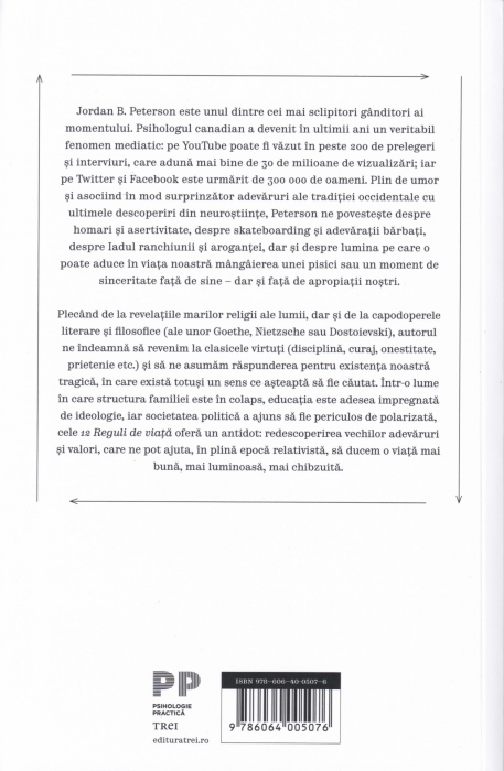 12 reguli de viata. Un antidot la haosul din jurul nostru [2]