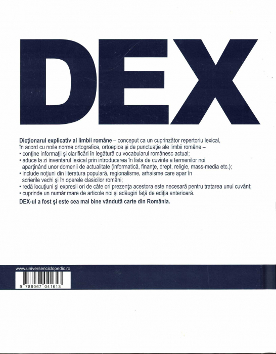 DEX - Dictionarul explicativ al limbii romane [2]