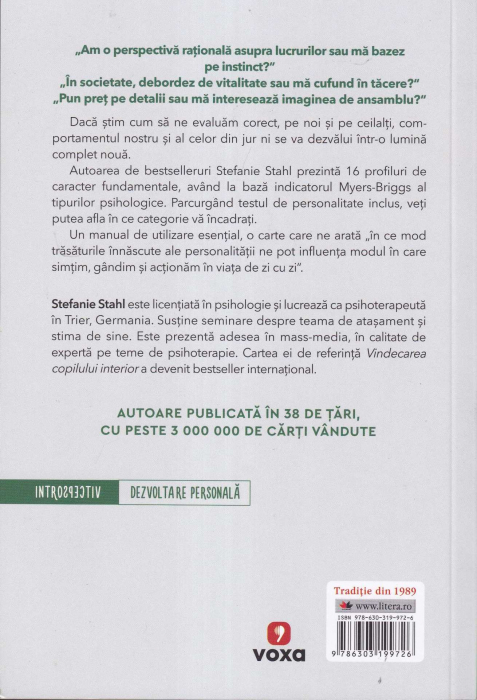 Accepta-te asa cum esti. Cunoaste-te pe tine insuti si pe ceilalti [2]