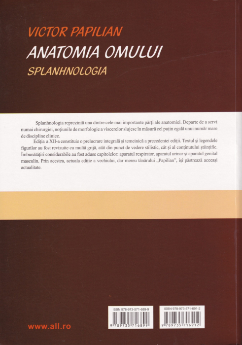 Anatomia omului. Vol. 2  Splanhnologia [2]