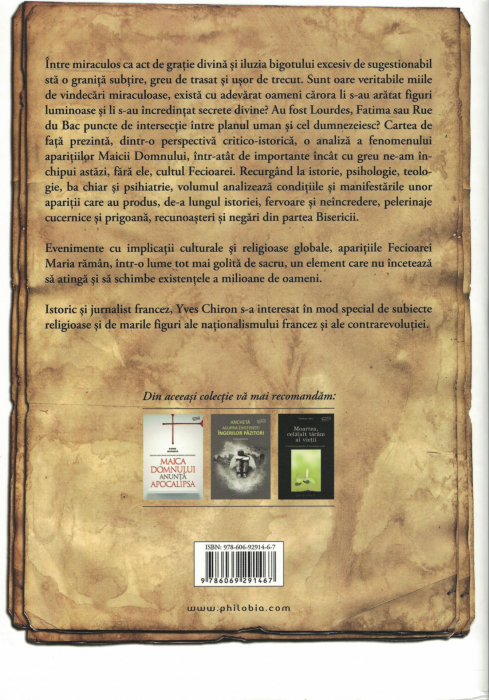 Ancheta asupra aparitiilor  Fecioarei Maria - Yves Chiron [2]