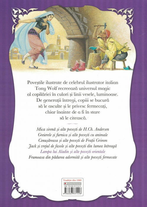 Basmele copilariei. Ilustrate de Tony Wolf. Lampa lui Aladin si alte povesti orientale - Tony Wolf [2]