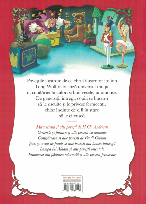 Basmele copilariei. Ilustrate de Tony Wolf. Mica sirena si alte povesti - H. Ch.Andersen [2]