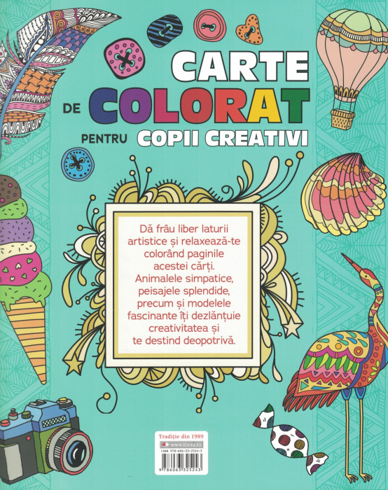 Carte de colorat pentru copii creativi [2]