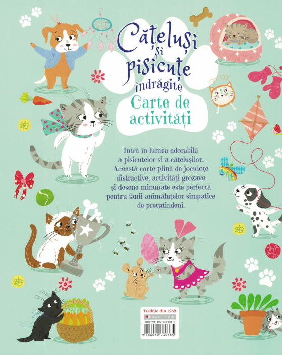Catelusi si pisicute indragite. Carte de activitati [2]