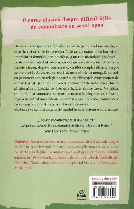 Ce spun eu si ce intelegi tu - Deborah Tannen [2]