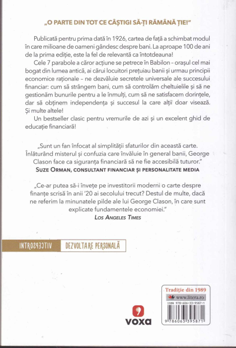 Cel mai bogat om din Babilon. Secretele universale ale succesului [2]