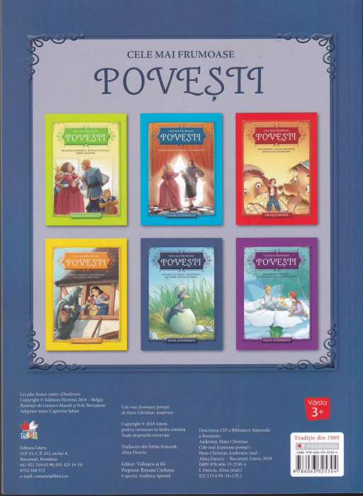 Cele mai frumoase povesti. Ratusca cea urata. Soldatelul de plumb. Privighetoarea [2]