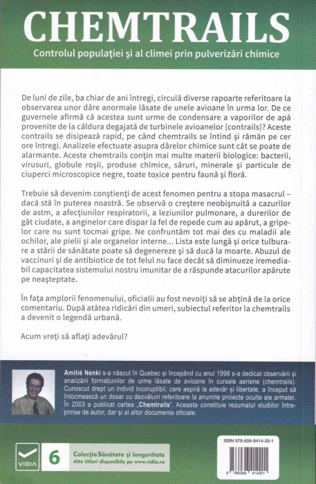 Chemtrails. Controlul populatiei si al climei prin pulverizari chimice [2]