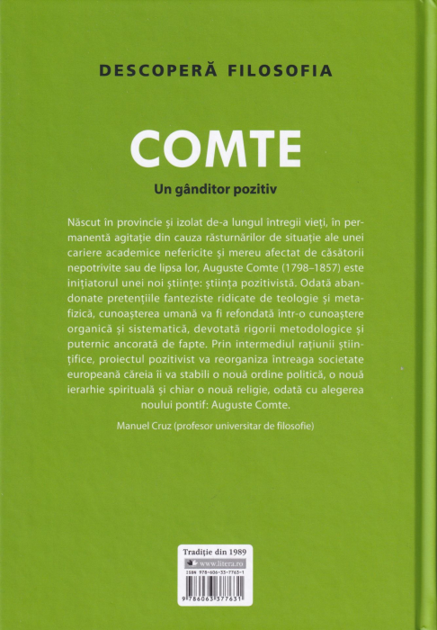 Comte. Un ganditor pozitiv [2]