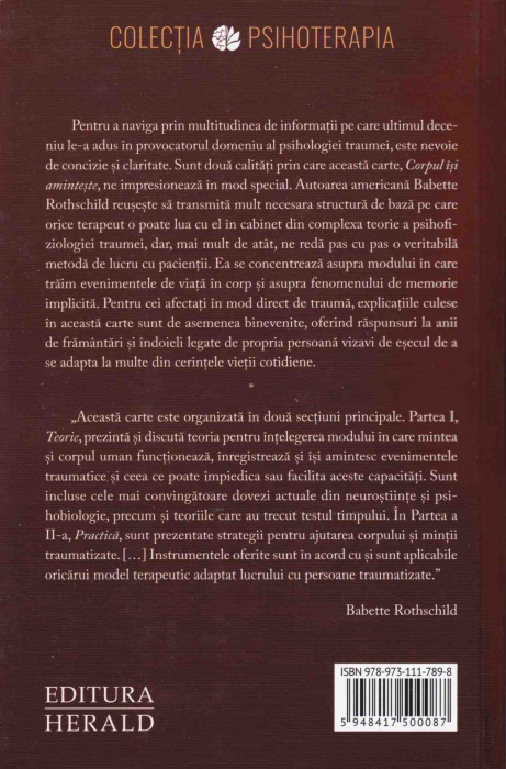 Corpul isi aminteste. Vol.1. Psihofiziologia si terapia traumei [2]