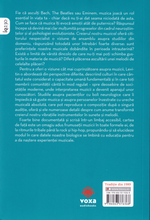 Creierul nostru muzical. De ce suntem fascinati de armoniile sonore [2]