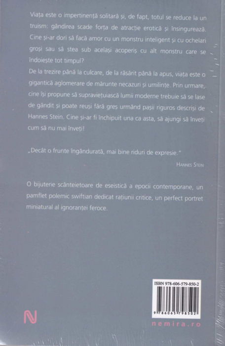 Cum m-am lasat de gandit [2]