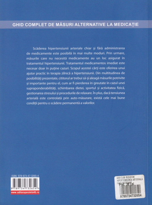 Cum reducem hipertensiunea arteriala fara medicamente [2]