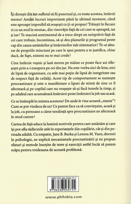 Cum sa nu mai intarzii - Jane B. Burka, Lenora M. Yuen [2]