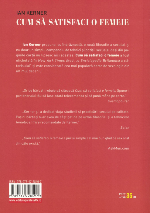 Cum sa satisfaci o femeie. Ghidul barbatilor care gandesc - Ian Kerner [2]