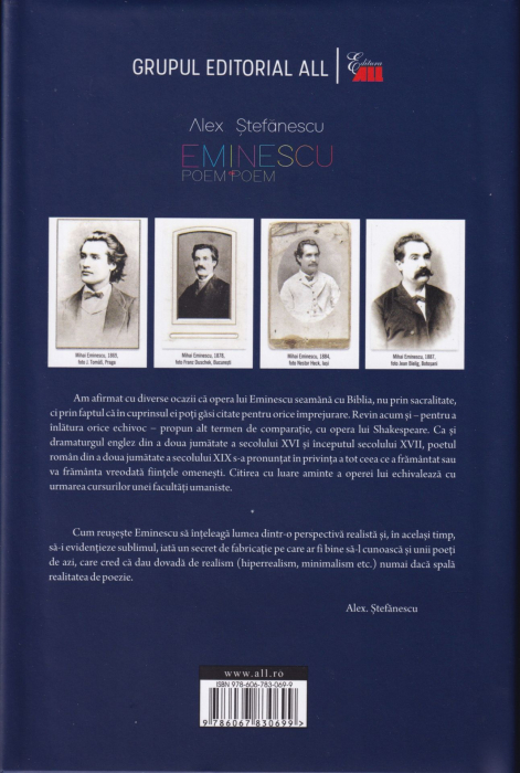 Eminescu. Poem cu poem.  La o noua lectura. Antumele [2]
