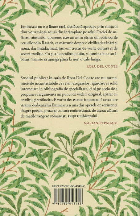 Eminescu sau despre absolut - Rosa Del Conte [2]