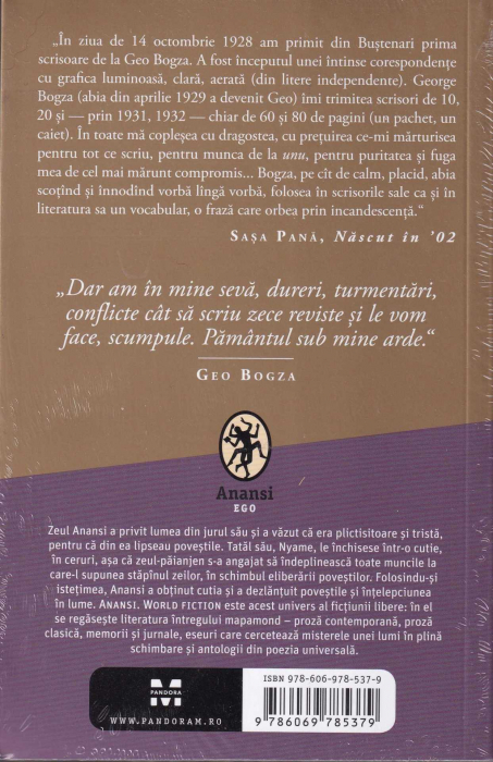 Exasperarea creatoare. Corespondenta [2]