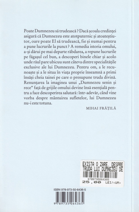 Exista o zare. Despre truda lui Dumnezeu de a pune lucrurile la punct [2]