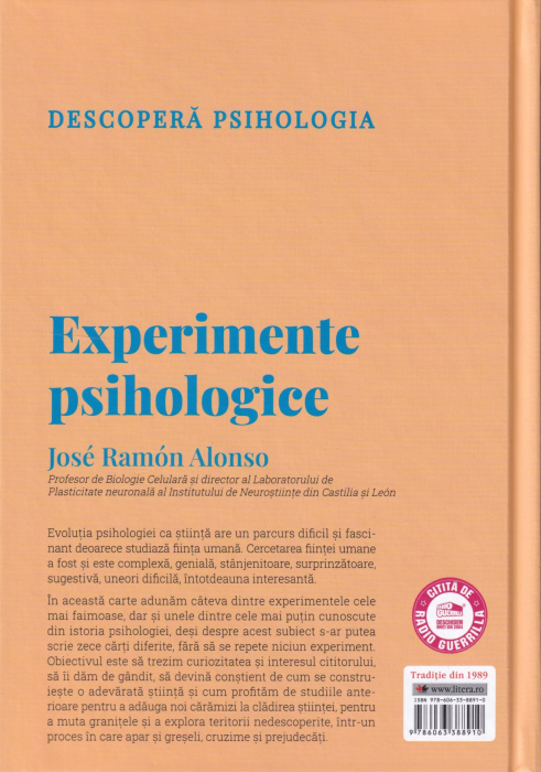Experimente psihologice. Construirea unei stiinte [2]