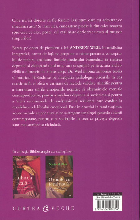 Fericire spontana - Dr. Andrew Weil [2]