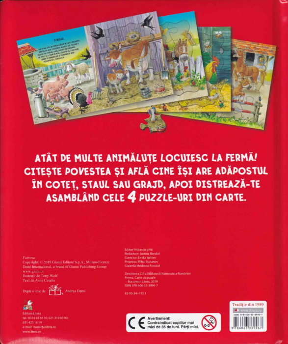 Ferma. Carte cu puzzle [2]