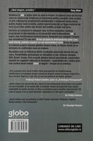 Gandirea in alb si negru - Kevin Dutton [2]