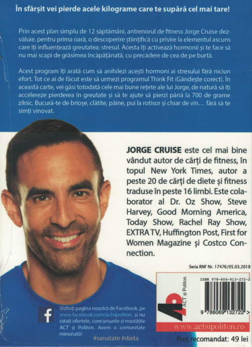 Gata cu grasimea incapatanata! AUDIOBOOK  CD  MP3 - Jorge Cruise [2]