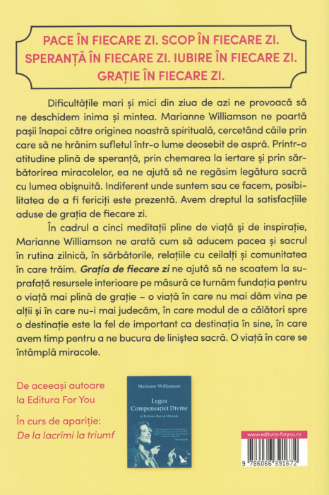 Gratia de fiecare zi - Marianne Williamson [2]