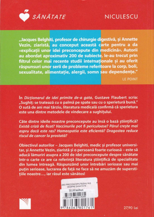 Idei preconcepute (sau nu) despre sanatate [2]