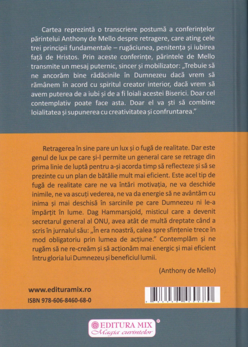 Impreuna cu Dumnezeu. Conferinte despre retragere [2]