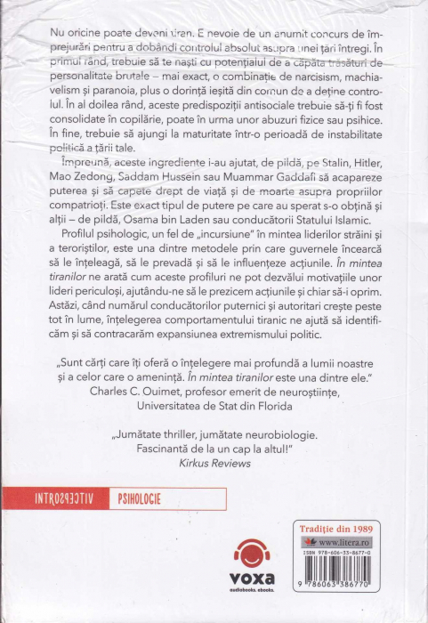 In mintea tiranilor. Profiluri psihologice, narcisism si dictatura [2]