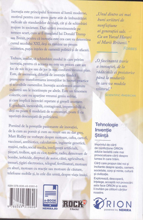 Inovatia. Cum functioneaza si de ce-i prieste libertatea? [2]