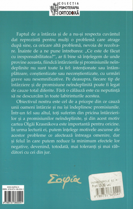 Intarzierile si promisiunile neindeplinite - Olga Krasnikova [2]