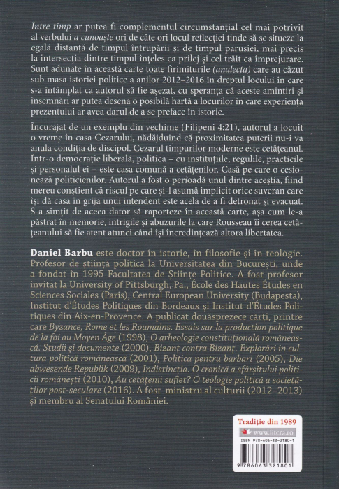 Intre timp. Amintiri din casa Cezarului [2]