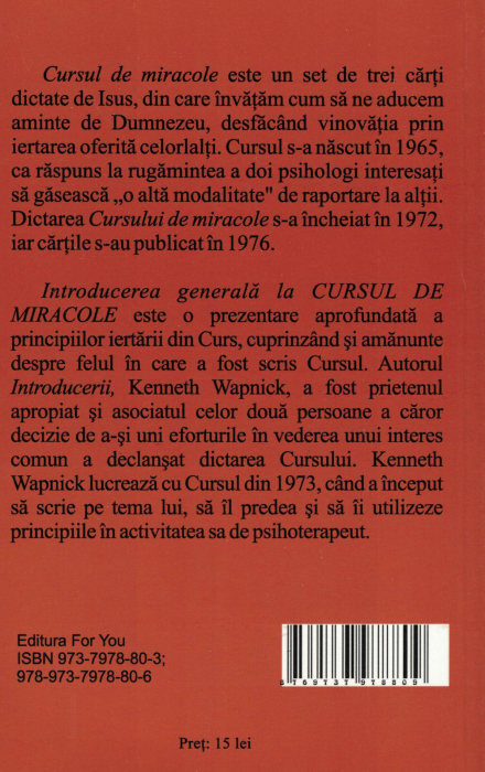 Introducere generala la CURSUL DE MIRACOLE - Kenneth Wapnick [2]
