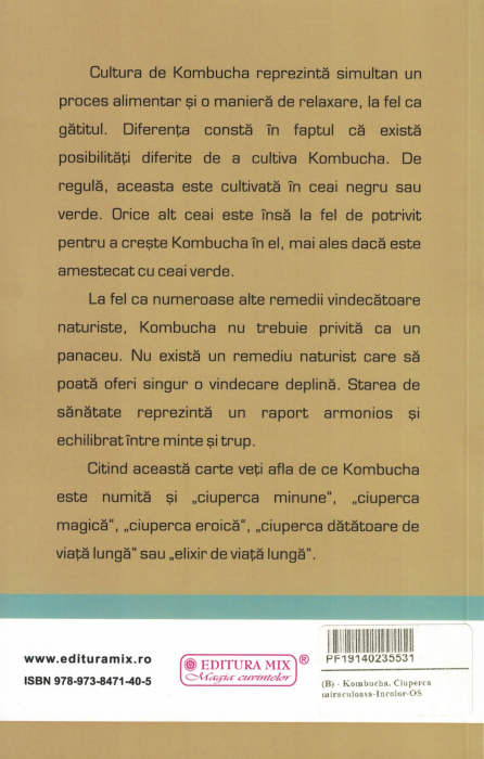 Kombucha. Ciuperca miraculoasa - Harald W. Tietze [2]