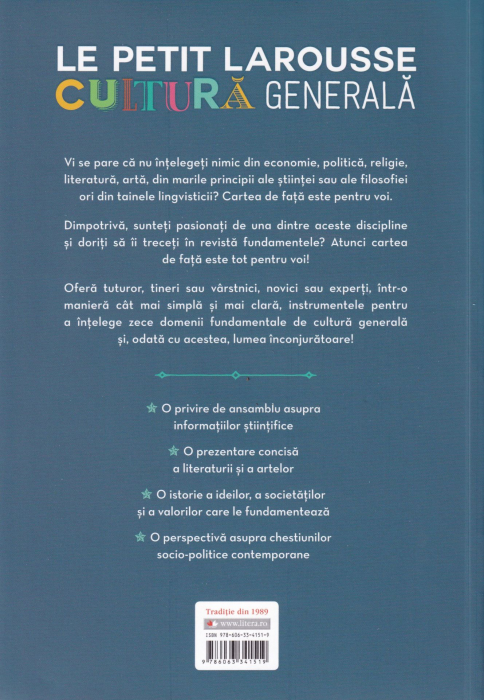 Le Petit Larousse. Cultura generala [2]