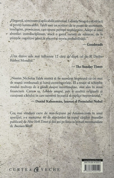 Lebada neagra. Impactul foarte putin probabilului - Nassim Nicholas Taleb [2]