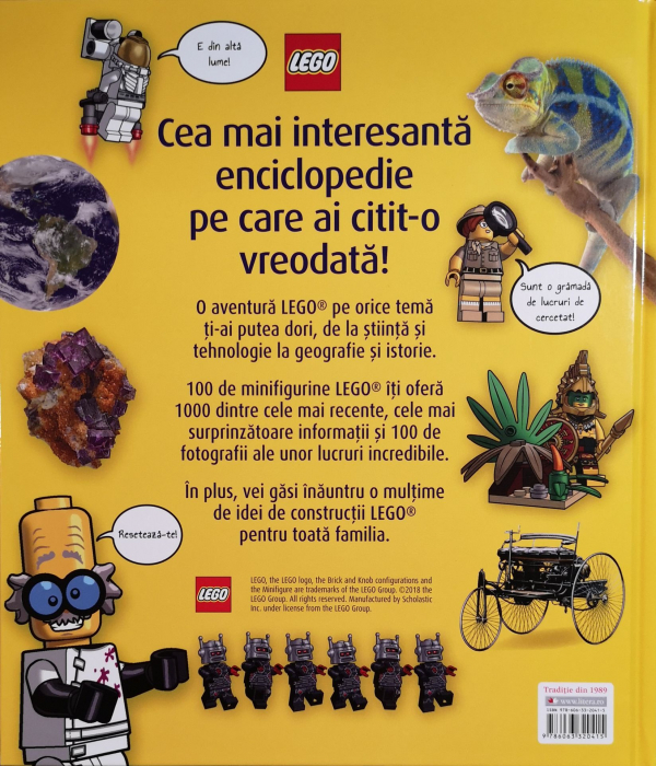 Lego. Marea carte despre inventii si descoperiri. O aventura Lego in lumea reala [2]