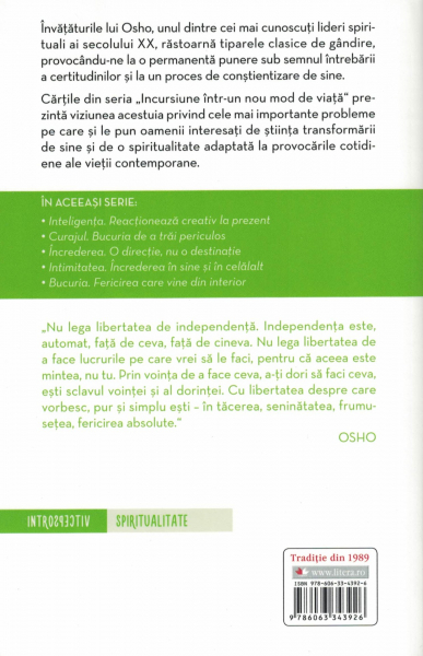 Libertatea. Curajul de a fi tu insuti - Osho [2]