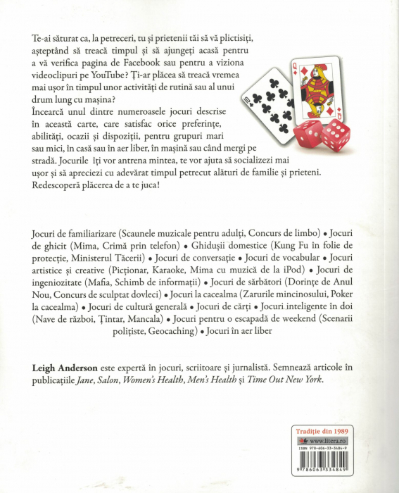 Marea carte a jocurilor. Peste 200 de jocuri pentru toate varstele - Leight Anderson [2]
