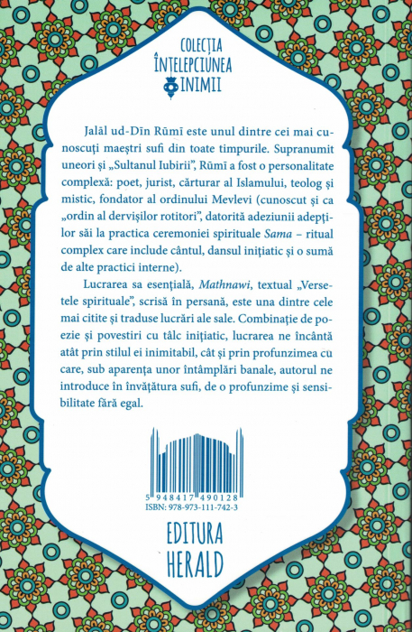 Mathnawi. Poeme, parabole si invataturi sufite - Rumi [2]